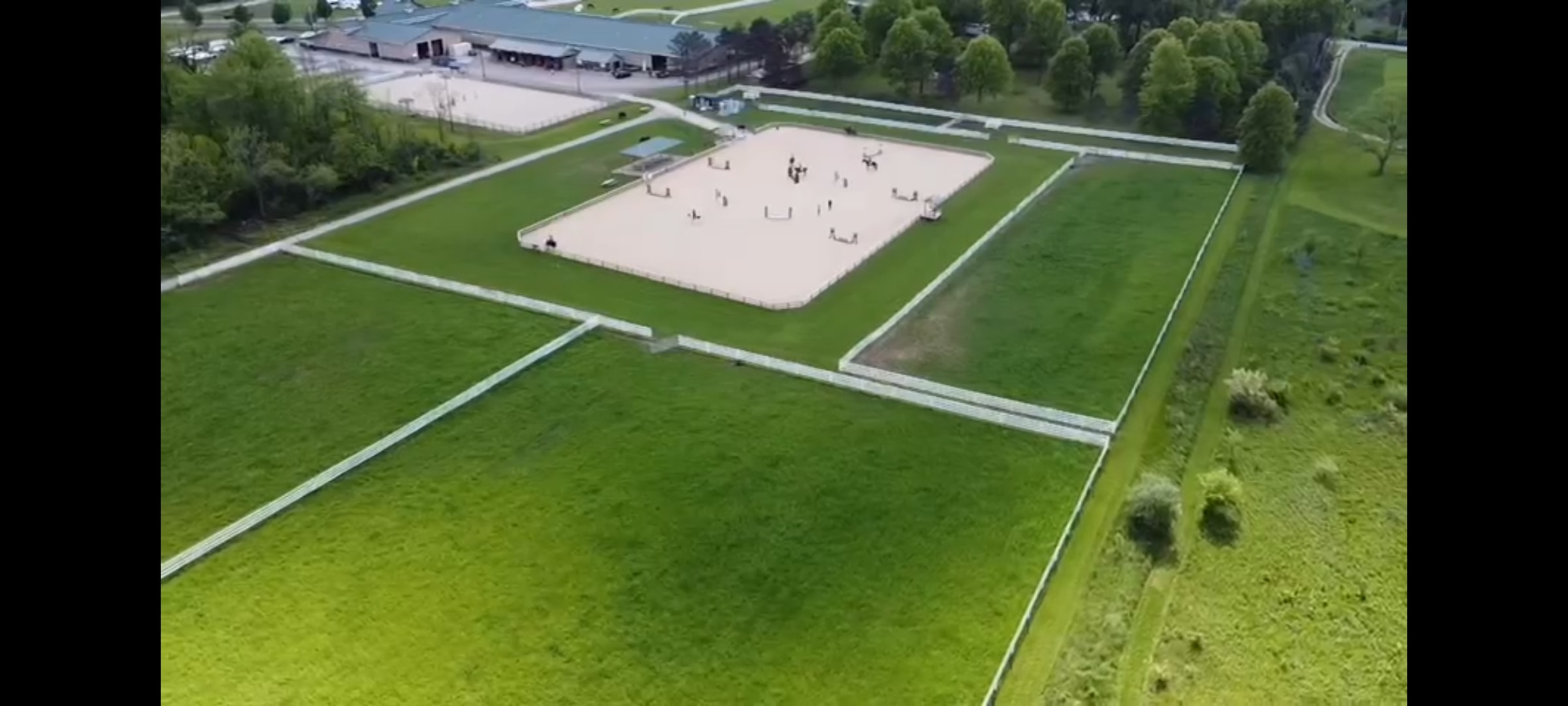 Pulse Equestrian indoor training arena